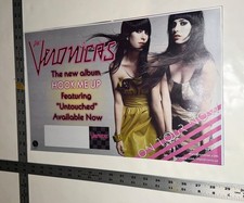 THE VERONICAS Hook Me Up 2007 on tour now ORIGINAL SCARCE promo poster 7/10