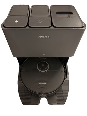 Roborock S8 Pro Ultra Saug-/Wischroboter, Absaugstation, Schwarz mit Zubehör