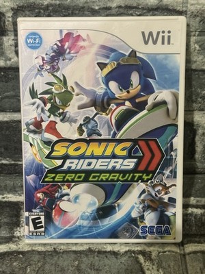Sonic Riders: Zero Gravity (Nintendo Wii, 2008) CIB Completed Tested