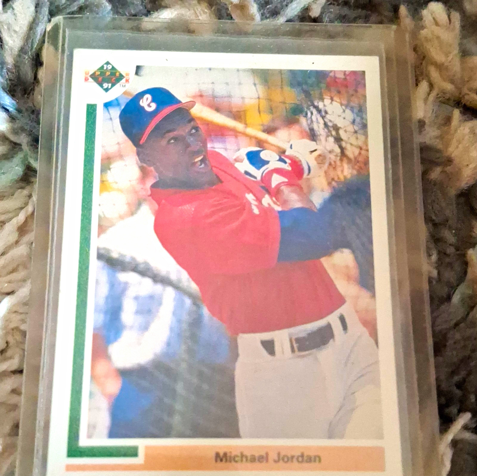 Upper Deck 1991 Michael Jordan SP1 Short Print Insert Chicago White Sox Card