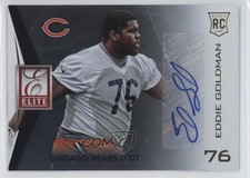 2015 Panini Donruss Elite Rookie Signatures Eddie Goldman #ERS-EG Auto w0w