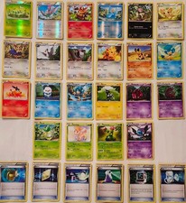 VINTAGE POKEMO BLACK & WHITE  (( BLACK AND WHITE ))  28 CARDS - GROUP A