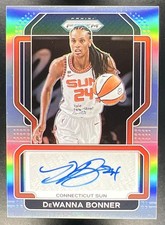 2022-23 Panini Prizm WNBA DeWanna Bonner #SG-DWB Signatures Silver Auto Sun