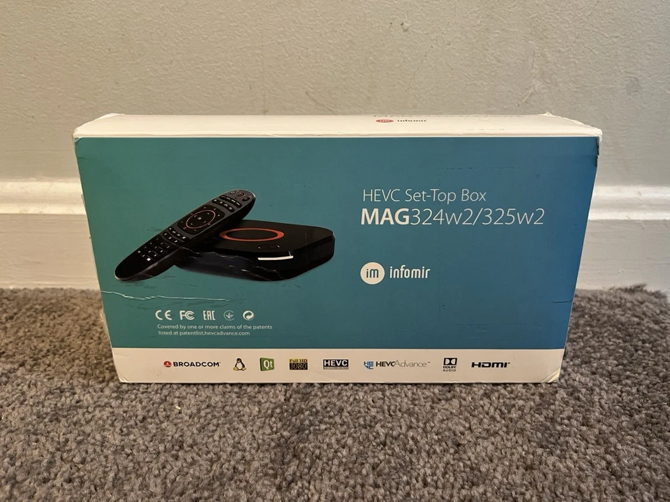 Infomir Set Top Box MAG324w2 Brand NEW Sealed - Image 4 of 4