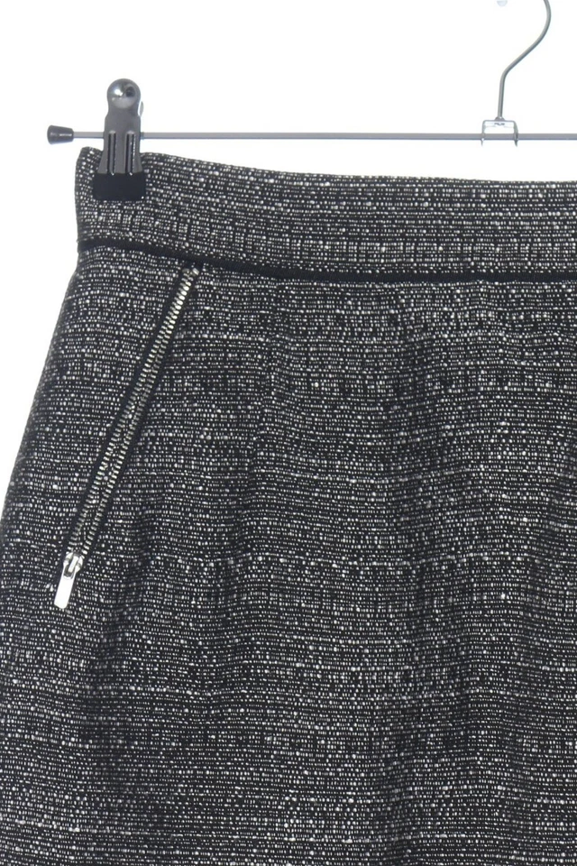 H&M Jupe taille haute Dames Jupe T EU 34 gris clair style décontracté - Photo 3/4
