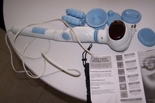 Infrared Handheld Neck Back Massager 6 heads Promote Circulation Long Handle