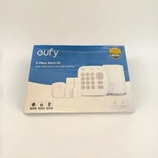 Eufy Security 5 Piece Alarm Kit Homebase Keypad Sensors - NEW SEALED IN BOX