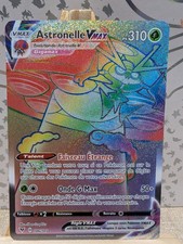 CARTE POKEMON ASTRONELLE VMAX 186/185 FR SECRÈTE RARE EB VOLTAGE ÉCLATANT - MINT