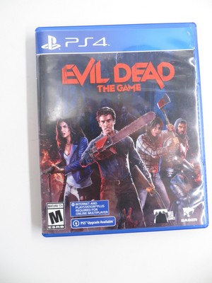 Evil Dead The Game PS4 PlayStation 4 Video Game Complete Multiplayer Horror M Ra