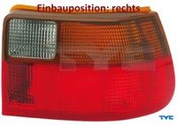 TYC 11-0371-11-2 Heckleuchte Rechts RüCklicht Hecklicht RüCkleuchte FüR Opel