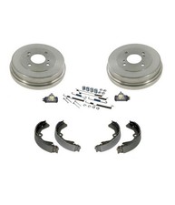 New Rear Drums Brake Shoes Wheel Cylinders & Hardware for Altima 2.4L 1993-1998