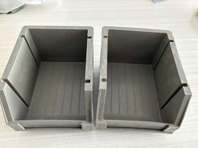 Interlocking Storage Bins Garage Fastener Dividers Stackable Gray organizers 