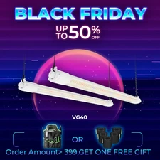 2PCS MARS HYDRO VG40 LED Grow Light Bars for Indoor Gardens Seedling Veg Flower