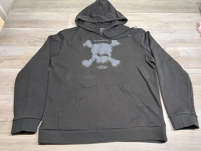 Vintage Oakley Hoodie Skull & Crossbones Black Pullover Sz 2XL