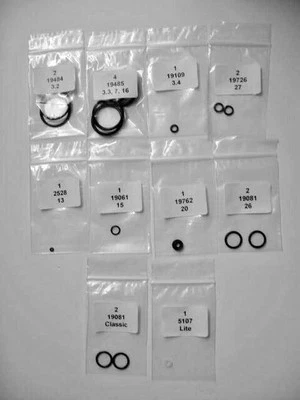 R&S, FX FX Dreamline Basic O-Ring Kit / R&S 1.5-24DBFX Revised To Drawing F10057-3