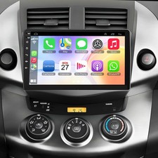 4G 64G Car Radio Stereo for Toyota RAV4 2007-2012, Wireless Carplay Android...
