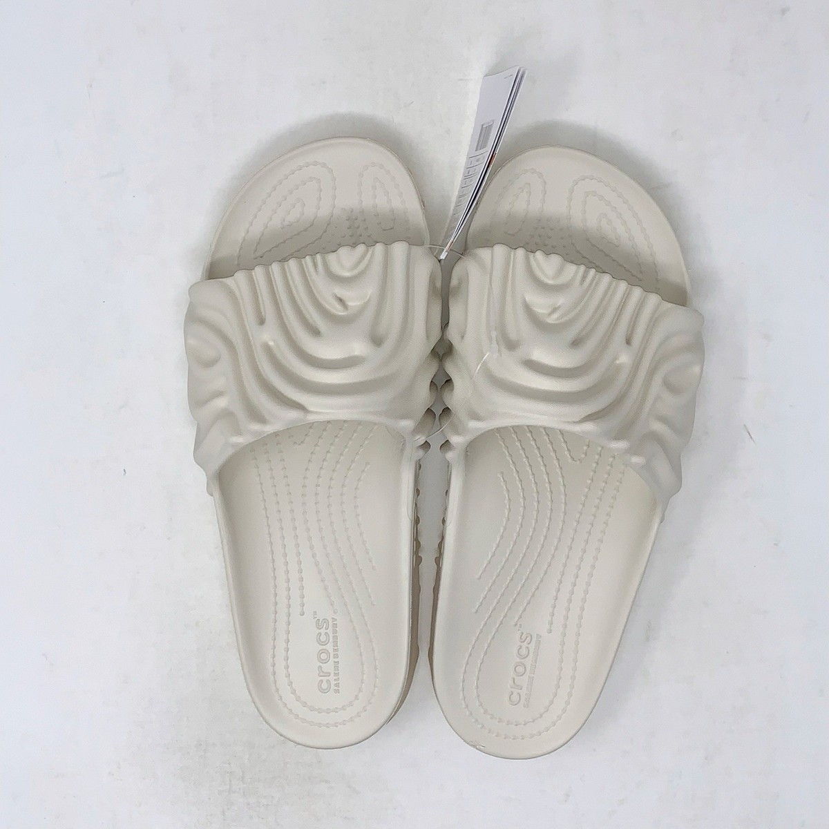 Crocs x Salehe Bembury The Pollex Slide Mens 13 Parsnip White Sandal 208685-1MC Salehe Bembury x Crocs The Pollex Slide - Parsnip – Berkeley  main image 3