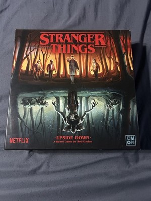 Stranger Things Upside Down Board Game CMON - 2023 Complete Open Box Never Used