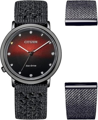 Citizen Ambiluna EM1007-47E Limited Edition Eco-Drive Women's Watch New