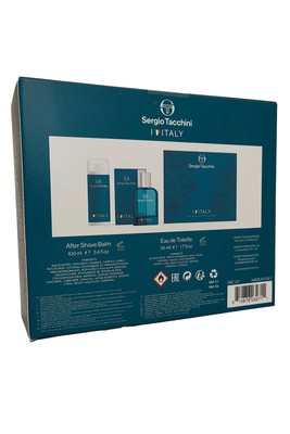 Sergio Tacchini I Love Italy EDTS 50ml A/Shave Balm 100ml Citrus Herrenduft