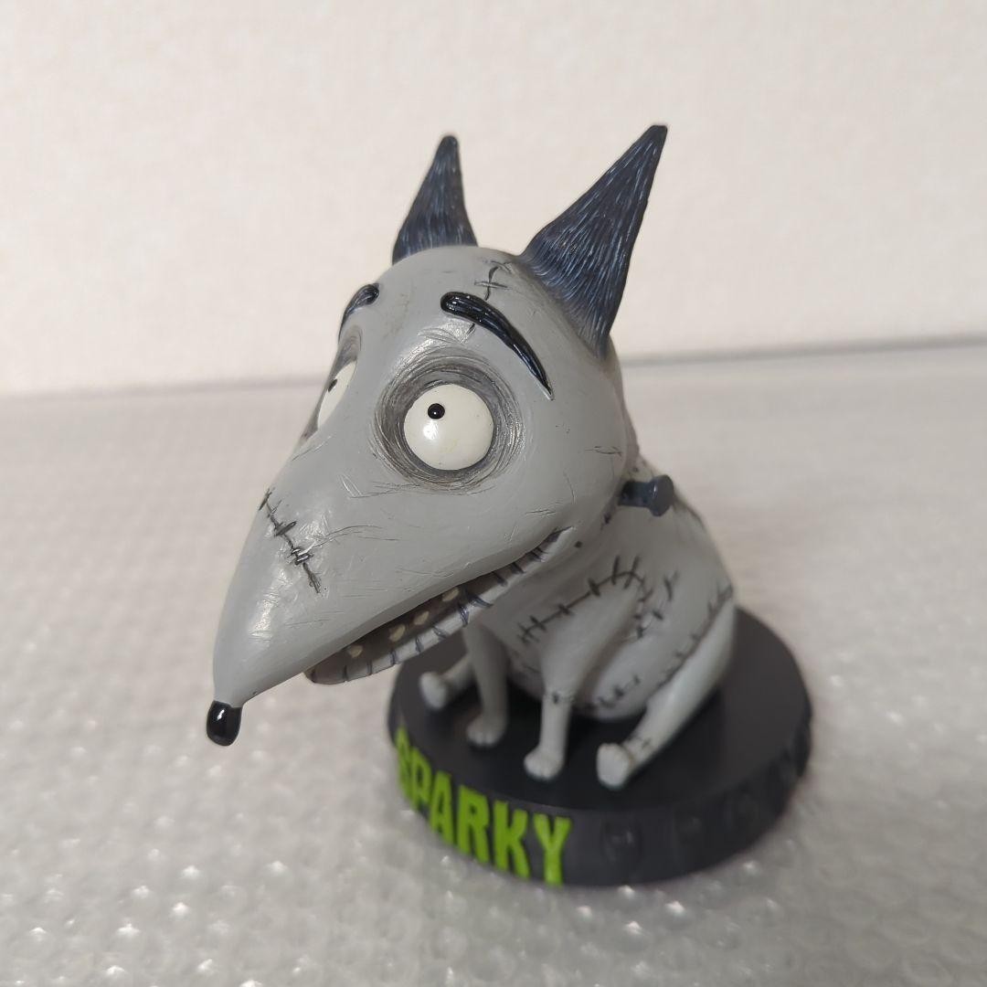 新品 Frankenweenie Sparky VCD フィギュア Disney Frankenweenie SPARKY Swing Figure A Film By Tim Burton