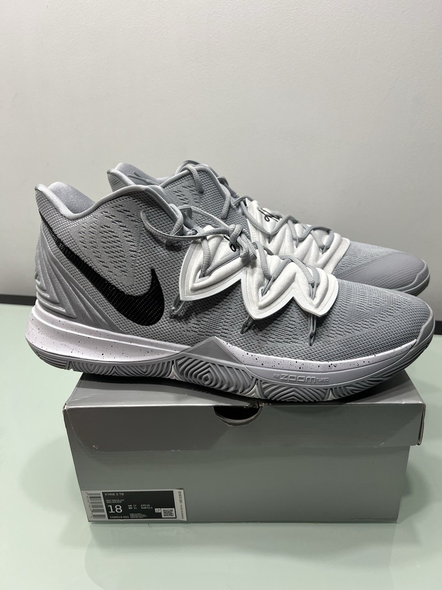 Nike Kyrie TB Wolf Gray Athletic Basketball Sneakers Men's Size