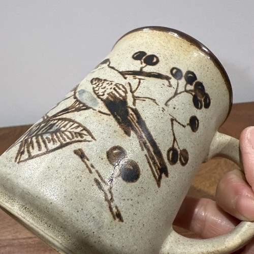 Vintage Blue Bird Coffee Mug ~ Made In Korea - Picture 5 of 11