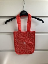 lululemon shopping bag red small