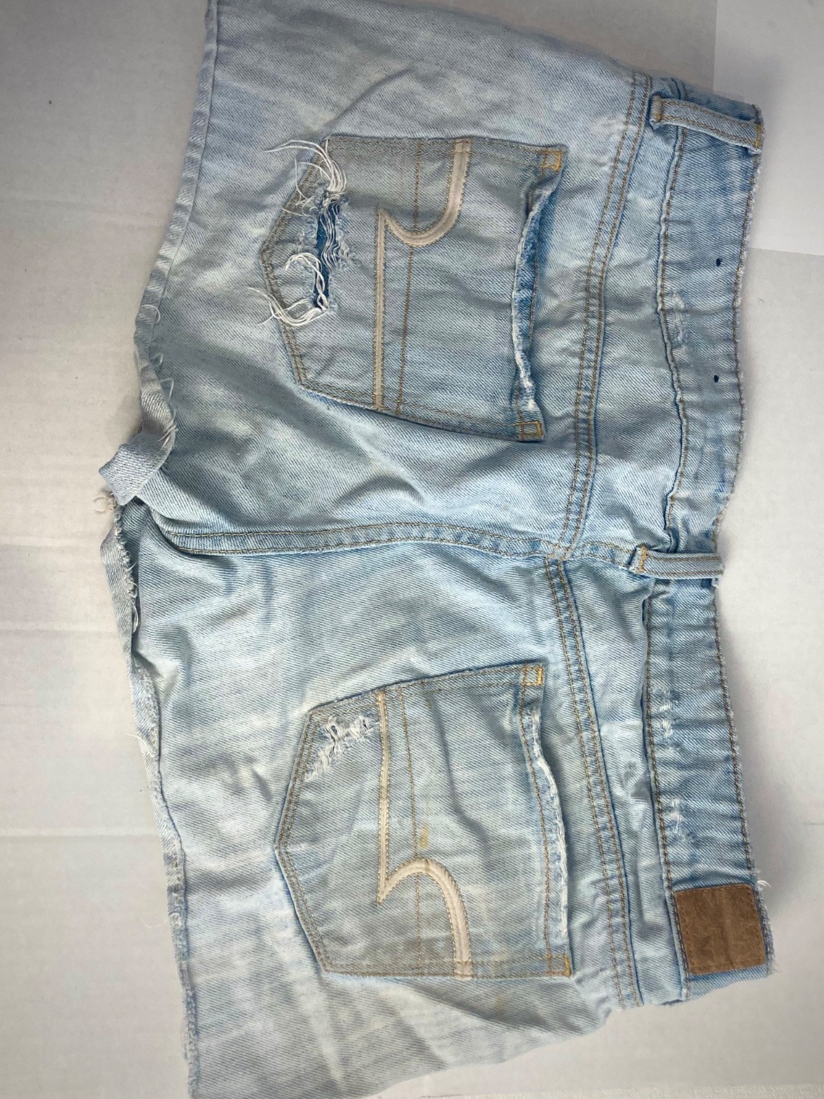 American Eagle low rise patchwork booty shorts su… - image 4