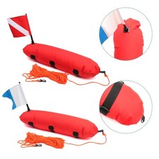 Swimming Dive Rope Buoy High Visibility Safety Gear for Diving and Snorkeling