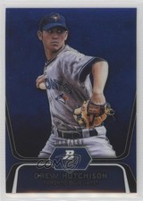 2012 Bowman Platinum Prospects Blue Refractor 11/199 Drew Hutchison #BPP50 s7c