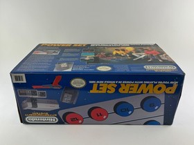 Nintendo NES Power Set Console CIB Complete In Box w/ Manuals, Game & Power Pad