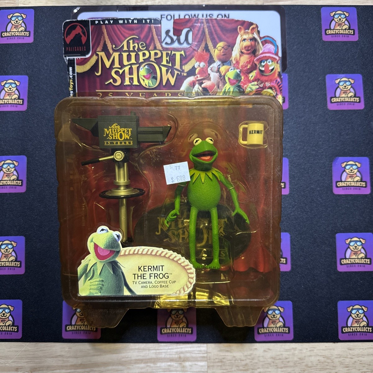 Muppet Show Palisades Kermit the Frog Series 1 Muppets figure by