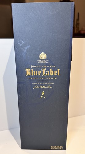Johnnie Walker Blue Label Scotch Whiskey 750ml Empty Box