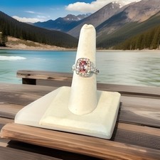 Brighton REINA Ring Pink Size 9 NWT List $78 Rare Find!