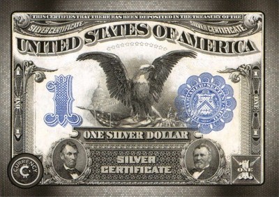 2024 Cardsmiths Currency Series 4 BASE Card #59 / 1899 $1 SILVER CERTIFICATE