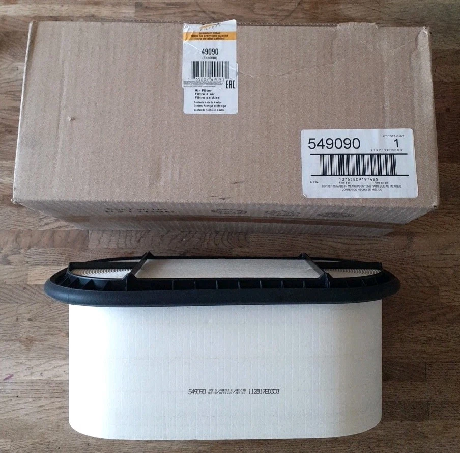 Air Filter 49090 Fits Ford F Series Pickup Ford Trucks F450 F550 F53 - Image 2 of 2