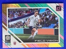 Caroline Graham Hansen 2023 Donruss FIFA Women's World Cup FIELD VISION PINK /23