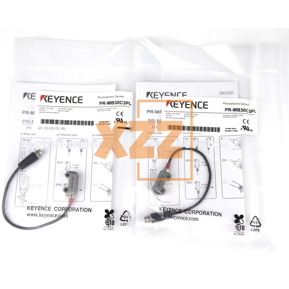 1PCS New KEYENCE PR-MB30C3PL Photoelectric Sensor Switch - Image 4 of 4