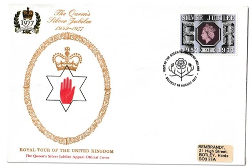 10/8/1977 UK GB Cover - The Queen's Silver Jubilee Tour - Belfast