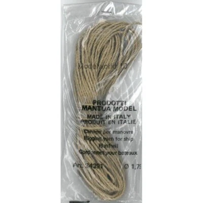 MANTUA 34391 Cordage beige 1.75mm Modélisme Bateau accastillage maquette amati
