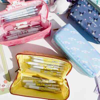 【美品】BT95％ mini 第5世代 フィルム＋ペンシル＋ケースセット kuromi Pencil Case Cinnamoroll Melody Pencil Bag Pen Case Cosmetic