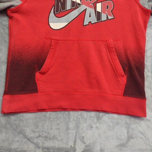 Nike Pullover Hoodie Center Swoosh Red Tag Medium - Picture 9 of 13