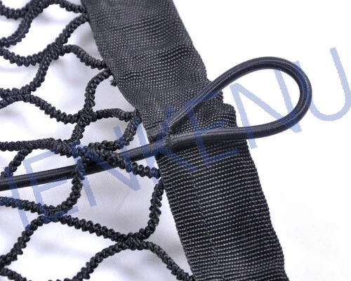 Nylon Trunk Cargo Storage Organizer Elastic Mesh Net w/Mounting For MPV Mini Van Foto 4 de 4