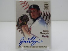 JASON MARQUIS 2001 TOPPS GOLDEN ANNIVERSARY PROSPECT AUTOGRAPH AUTO!