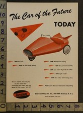 1954SPACE PEDAL CAR SHERWOOD JET COWBOY WESTERN YANKIBOY COSTUME SUIT TOY ADTQ57