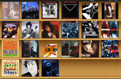 Gary MOORE  17 CDs - Gratis Ver.  Skid Row, Thin Lizzy, Colosseum II, BBM   100 