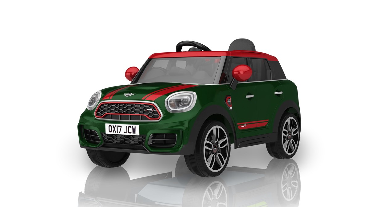 Rollplay Mini Countryman Ride On Green Electric Car 12V Childrens