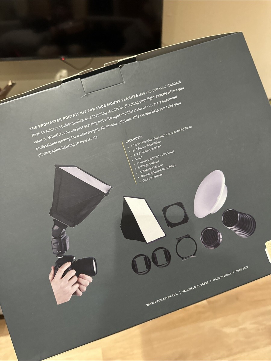 フォトフラッシュ ProMaster Portrait Kit for Shoe Mount Flash for sale online | eBay