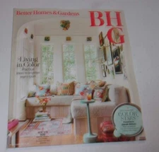 Better Homes Gardens Magazine May 2023 Living in Color,  BHG